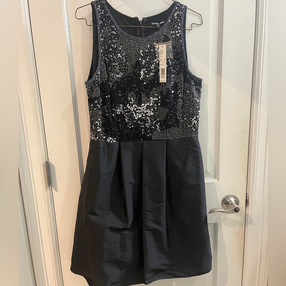 GIANNI BINI Size 10 sequin mini dress